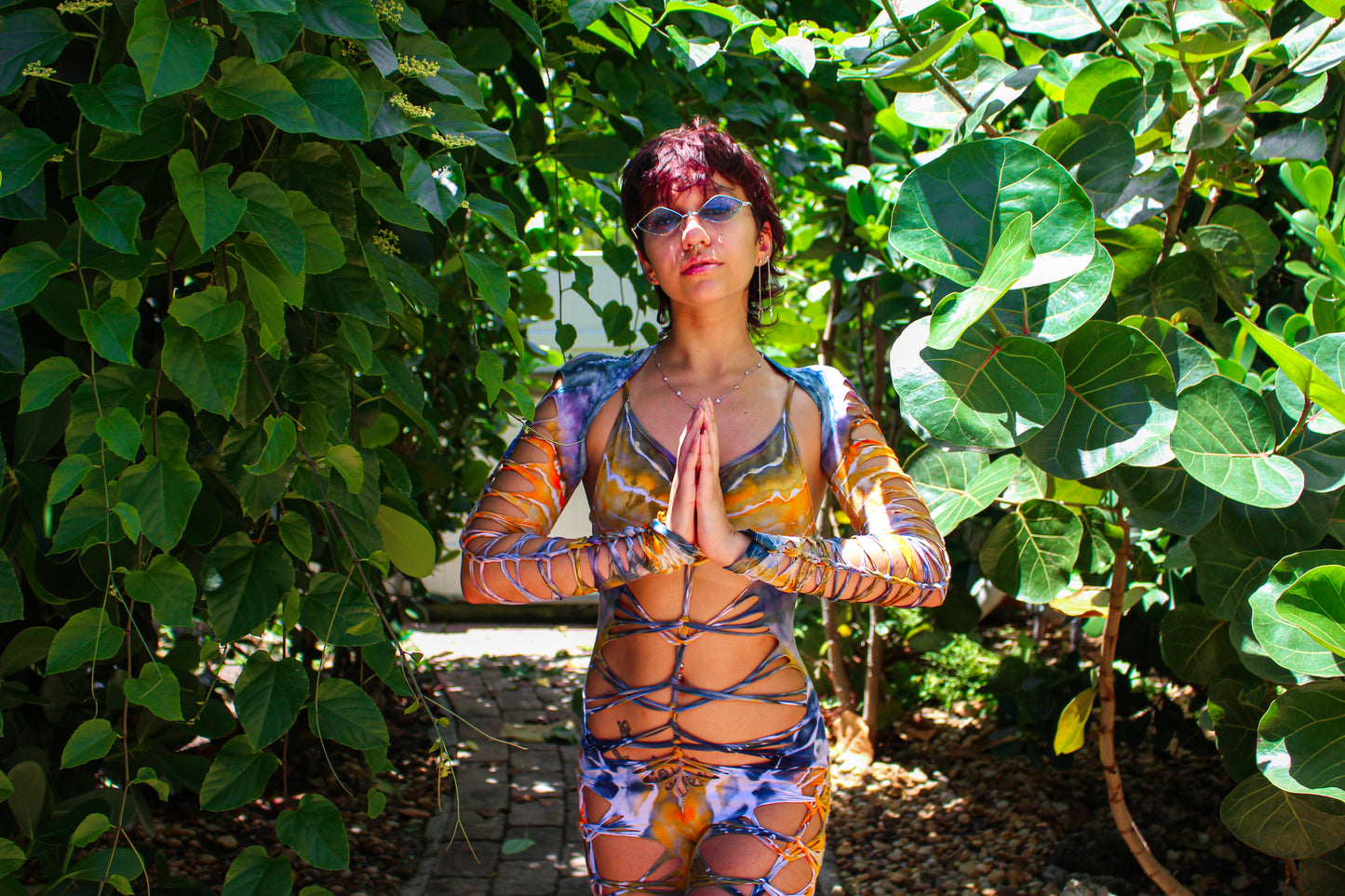 Stay Dripping Catsuit Set