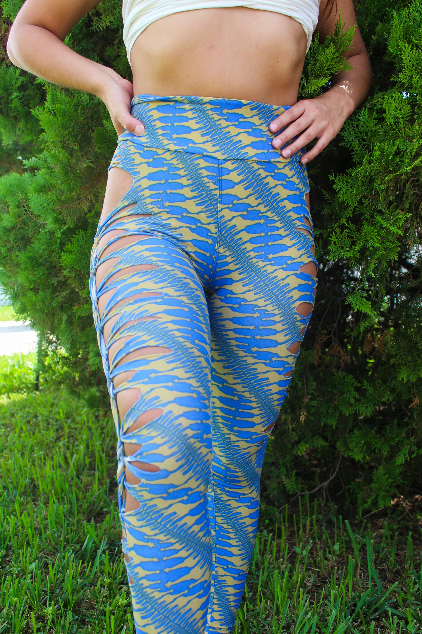 Eye love Giraffes leggings
